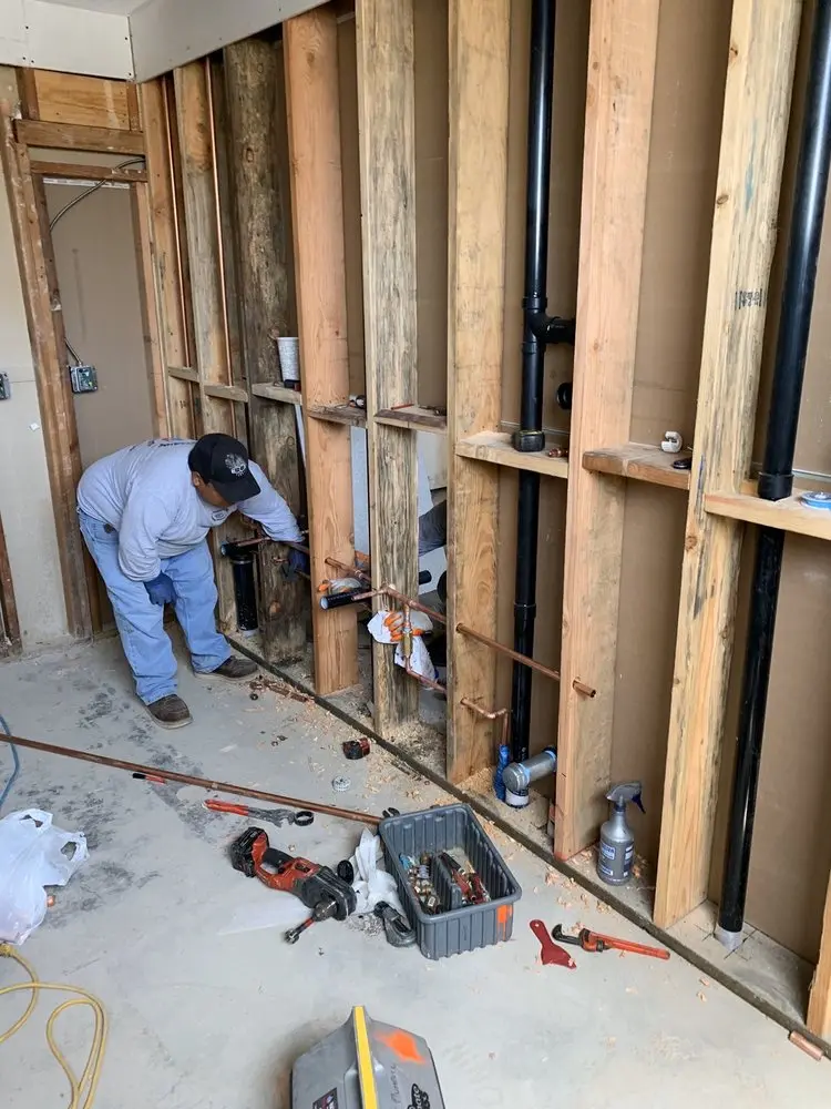 Commercial rough-in plumbing for Trenchless Sewer Repair in Deerfield
